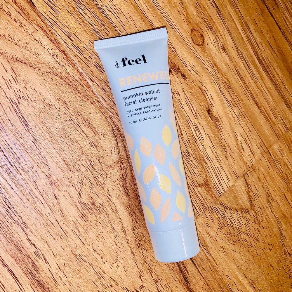 Renewed Vegan Pumpkin Walnut Facial Cleanser